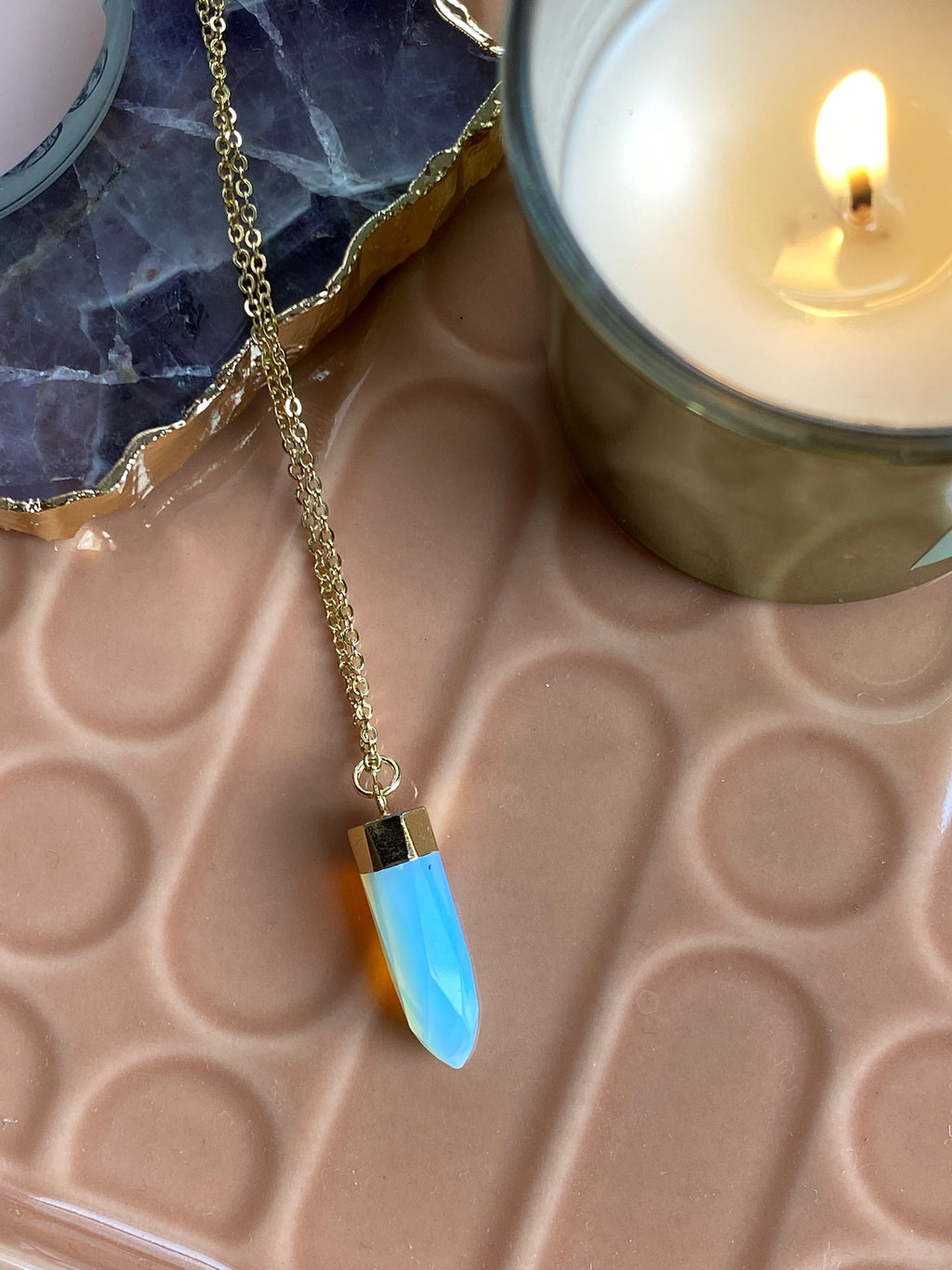 Durga Pendant | Opalite